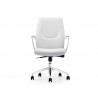 Casabianca Arena Office Arm Chair - White - Front