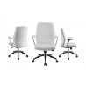 Casabianca Arena Office Arm Chair - White 