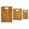 Oceanstar 3-Piece Bamboo Cutting Board Set - Seperately Displayed