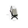 Polly Products Cambridge Backed Bench1 - Polly Products Cambridge Backed Bench1
