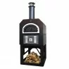 CBO-750 Hybrid Commercia/Residentiall Stand: (Pre-Assembled) Custom-Built Heavy-Duty Stand with Metal Insulating Hood and Gas Package - Copper - Angled (No Fire) - CBO-750 Hybrid Commercia/Residentiall Stand: (Pre-Assembled) Custom-Built Heavy-Duty Stand with Metal Insulating Hood and Gas Package - Copper - Angled (No Fire)