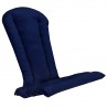 Adirondack Chair Cushion - Blue cushion