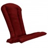 Adirondack Chair Cushion - Red Cushion