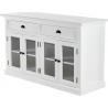 Nova Solo Classic Buffet with Glass Doors, Side Angle