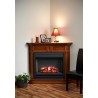 Outdoor Greatroom Company Columbia Electric Fireplace 34x30 - Complete w/ Cabinet & Decorative Fronts - Lifestyle
