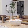 Sunset West Antique Stone Bowl Coffee Table