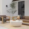 Sunset West Antique Stone Bowl Coffee Table - Sunset West Antique Stone Bowl Coffee Table
