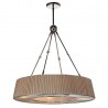ZEEV Lighting Plait Collection Chandelier- Front Angle