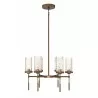 ZEEV Lighting Triticus Collection Chandelier= Front Angle - ZEEV Lighting Triticus Collection Chandelier= Front Angle