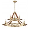 ZEEV Lighting Carlisle Collection Chandelier- Front Angle