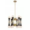 ZEEV Lighting Crosby Collection Chandelier- Front Angle - ZEEV Lighting Crosby Collection Chandelier- Front Angle