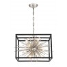 ZEEV Lighting Burst Collection Chandelier- Front Angle