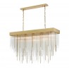 ZEEV Lighting Waterfall Collection Chandelier- Front Angle