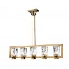 ZEEV Lighting Horizon Collection Chandelier- Front Angle