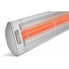 Infratech CD-Series Dual Element 304 Stainless Steel Patio Heater in 3000W / 4000W / 5000W / 6000W - Closeup Front Side Angle