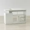 Anderson Teak Lexi 55" L-Shaped Corner Desk - Desk Front View - Anderson Teak Lexi 55" L-Shaped Corner Desk - Desk Front View