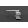 J&M Furniture Cloud Modern Desk in High Gloss 007 - J&M Furniture Cloud Modern Desk in High Gloss 007