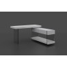 J&M Furniture Cloud Modern Desk in High Gloss 006