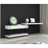 J&M Furniture Cloud Modern Desk in High Gloss