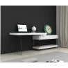 J&M Furniture Cloud Modern Desk in High Gloss 003 - J&M Furniture Cloud Modern Desk in High Gloss 003