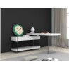 J&M Furniture Cloud Modern Desk in High Gloss 005