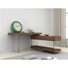 J&M Furniture Elm Desk White High Gloss Living Room View - J&M Furniture Elm Desk White High Gloss Living Room View