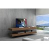 J&M Furniture Elm TV Base White High Gloss