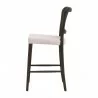 Essentials for Living Cela Counter Stool in Bisque, Matte Brown - Side Angle - Essentials for Living Cela Counter Stool in Bisque, Matte Brown - Side Angle