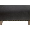 Essentials For Living Celina Dining Chair in Dark Dove Velvet - Seat Close-up