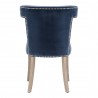Essentials For Living Celina Dining Chair in Denim Velvet - Back