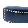 Essentials For Living Celina Dining Chair in Denim Velvet - Seat Close-up