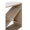 Essentials For Living Cellar Console Table - Shelving Detail