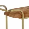 Sunpan Yara Bench - Seat Closeup Angle - Sunpan Yara Bench - Seat Closeup Angle