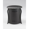 Outdoor Greatroom Company Table & LP Tank Cover w/ Granite Top - Front Angle