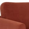 Sunpan Ryanne Armchair - Treasure Russet - Closeup Top Angle - Sunpan Ryanne Armchair - Treasure Russet - Closeup Top Angle