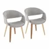 Curvo Upholstered Chair - Set of 2 - Curvo Upholstered Chair - Set of 2