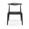 Aeon Troy Papercord Dining Chair Black - Aeon Troy Papercord Dining Chair Black