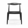 Aeon Troy Papercord Dining Chair Black - Aeon Troy Papercord Dining Chair Black