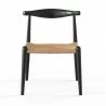Aeon Troy Papercord Dining Chair Black Natural - Aeon Troy Papercord Dining Chair Black Natural