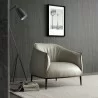 Whiteline Modern Living Benbow Leisure Chair In Light Grey Faux Leather - Lifestyle - Whiteline Modern Living Benbow Leisure Chair In Light Grey Faux Leather - Lifestyle