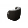Denn Accent Chair in Dark Gray- side view 1