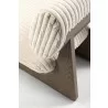 Elena Armless Accent Chair- details - Elena Armless Accent Chair- details
