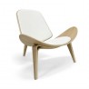 Aeon Chesapeake Oak Lounge Chair - Aeon Chesapeake Oak Lounge Chair