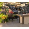 Outdoor Greatroom Company Balsam Wicker Outdoor Chair - Spectrum Cilantro - Lifestyle
