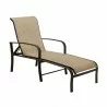 Woodard Fremont Sling Adjustable Chaise Lounge - Angled - Woodard Fremont Sling Adjustable Chaise Lounge - Angled