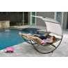 Double Chaise Rocker - Cocoa - Life - Double Chaise Rocker - Cocoa - Life