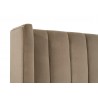Essentials For Living Chandler Queen Bed in Cream Velvet - Detail 2
