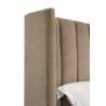 Essentials For Living Chandler Queen Bed in Caramel Velvet - Detail 3