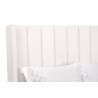 Essentials For Living Chandler Queen Bed in Cream Velvet - Headboard