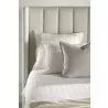 Essentials For Living Chandler Queen Bed in Cream Velvet - Headboard Lifestyle - Essentials For Living Chandler Queen Bed in Cream Velvet - Headboard Lifestyle